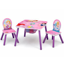 Dining table with chairs 44. Disney Princess Wood Kids Table And Chair Set With Storage By Delta Children Walmart Com Walmart Com