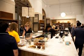 Blue bottle coffee is a small network of cafes, wholesale partners, an espresso cart, a coffee kiosk, and vintage german coffee roasters. Sansome Blue Bottle S Latest Comes To San Francisco