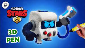 3d Pen 8 Bit From Brawl Stars How To Make 8 Bit From Brawl Stars With 3d Pen Art 3d Pen Pen Inspiration