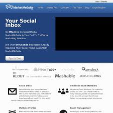 Marketmesuite This Is A Great Social Media Dashboard With It You Can Create Reply Campaigns Pull In Rss Fee Social Marketing Social Media Marketing Solution