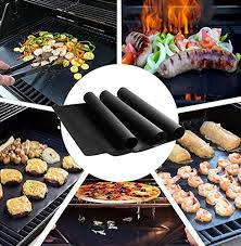 Grill Mat Bbq Accessories Non Stick Reusable Dishwasher Safe Nonstick Accessories Fameley Bbq Grilling Mats For Gas Cha Bbq Accessories Grill Mats Bbq