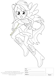 Today we have a wonderful collection of rainbow dash. Mlp Rainbow Dash Equestria Girls Coloring Pages 2 Mrcoloring Com Coloring Home