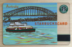 Pin By Michelle Carter On Starbucks Cards Starbucks Card Sydney Harbour Bridge Cards