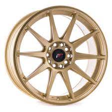 Japan racing jr11 20x10 et40 5h blank matt bronze. Japan Racing Wheels Jr11 Felgen Gold In 18 Zoll Felgenshop De