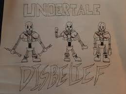 Disbelief (papyrus's genocide route) undertale подробнее. Disbelief Fanart I Drew A Week Ago Undertale