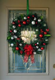 Large Christmas Wreath With Lights For Front Door Red And Etsy Large Christmas Wreath Christmas Wreaths With Lights Christmas Wreaths