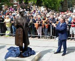 Victoria wood in 'nearly a happy ending' (picture: Statue To Late Comedy Legend Victoria Wood Unveiled In Her Hometown Bury Manchester Evening News
