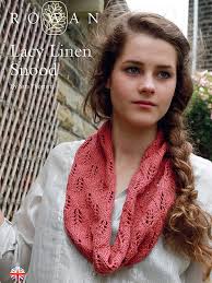 Over 100 free baby knitting patterns. Knitting Patterns Galore Lacy Linen Snood