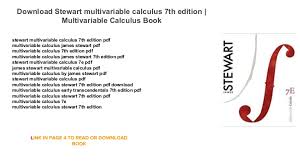 The book then concludes with further essential linear algebra,including the theory of determinants,eigenvalues,and the spectral theorem Free Calculus For Scientists And Engineers Early Transcendentals Pdf