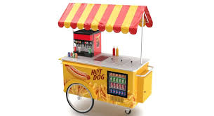 Well you're in luck, because here they come. New Designed Flexible Hot Dog Cart Mobile Snack Food Trolley For Sale