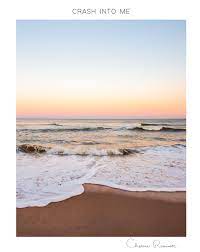 Sunset Beach Print Warm Ocean Print Calming Coastal Decor Etsy In 2021 Beach Sunset Wallpaper Sunset Beach Pictures Beach Wall Collage
