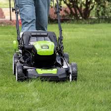 Get free shipping on qualified greenworks lawn mowers or buy online pick up in store today in the outdoors department. Greenworks Mo80l410 Pro 80v 21 Inch Brushless Self Propelled Lawn Mower 4ah Battery Included You Can Get Add Cordless Lawn Mower Lawn Mower Mowers For Sale
