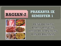 Sep 05, 2019 · sekian penjelasan yang bisa admin berikan mengenai contoh soal pengolahan bahan pangan hasil peternakan dan perikanan. Pengolahan Bahan Pangan Hasil Peternakan Dan Perikanan Bagian 2 Prakarya Smp Kelas Ix Youtube