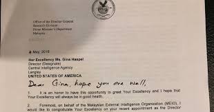 Perdana menteri malaysia) is the head of government of malaysia. Best Fbkl The Now Disbanded Intelligence Unit Research Division In Pm S Department Wrote To Cia Requesting Support For Najib Just Before Ge14