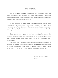 Maybe you would like to learn more about one of these? Kata Pengantar Proposal Ldks Pdf