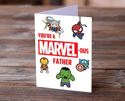 Marvel Fathers Day Card Avengers Dad Card You Re A Etsy Dad Cards Fathersday Card Happy Fathers Day Cards
