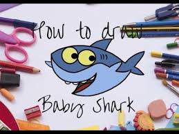 Coloring baby shark family coloring page|how to draw pinkfong baby shark family|paper dolls|kids art Baby Shark Drawing Pictures