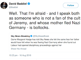I went to see him once at the cheltenham literary festival talking about his new book baddiel invented the slur 'pineapple heads' for black people with 'dredds & cornrows'. Even David Baddiel Wear Red Stand Up And Be Counted Facebook