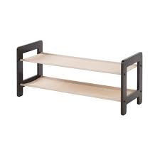 The open slat on each tier allows air passage between the shoes to minimize odor from shoes. Neatfreak 2 Tier 8 Pair Wood Stackable Shoe Organizer 04308 D2c2ac 004 The Home Depot