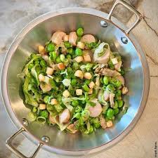 M6 On Instagram Tousencuisine Les Petits Pois A La Francaise Et Saucisses De Cyril Lignac Ingredients Pour 4 Personnes 400g De Petits Pois Ecosses
