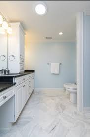 marble floors and counter tops won't be