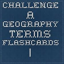 Challenge A Geography Terms Classical Conversations Homeschool Challenges Teaching Geography