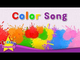 Color Song Learn Colors For Kids Teach Colors In English Preschool Kindergarten Youtube Color Songs Teaching Colors Learning Colors