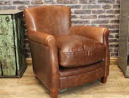 Complemented with smooth, wooden legs. A Vintage Style Leather Armchair In Quality Brown Aged Leather Fast Delivery