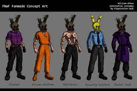 For tonight's episode we will be taking a look at william afton aka the purple guy from fnaf. William Afton Alternative Costume Concept Art By Playstation Jedi On Deviantart