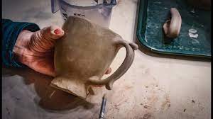 Making And Attaching A "Fake" Pulled Handle For The Ceramics Ii Pinch Cups  - Youtube