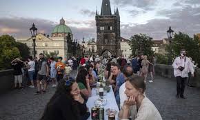 Arrives strung and ready to mamelok party masks have been bringing a new dimension to parties, celebrations, wedding. Czech Republic Scraps Face Mask Rule As Prague Hosts Outdoor Party Czech Republic The Guardian