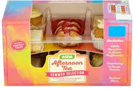 They seem to be aldi but online. Asda Has Launched An Afternoon Tea Set Where You Get 10 Cakes For 3