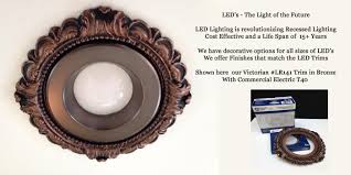 It is a decorative ring. Beaux Arts Decorative Recessed Lighting