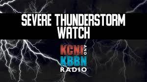 A severe storm is defined as one with winds at least 58 mph and/or. Severe Thunderstorm Watch In Effect Until 10 Pm This Evening Sandhills Express