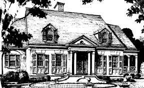 Detailed plans, drawn to 1/4 scale for each level showing room dimensions, wall partitions, windows, etc. Classic Revival House Spitzmiller And Norris Inc Southern Living House Plans