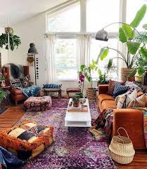 Bohemian Living Room Living Room Decoration Boho Decors Room Decorations Minimalist Bohemian Liv Bohemian Interior Decorating Scandi Living Room Home Decor
