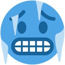 Cold Face On Twitter Twemoji 11 3 Cold Face Cold Emoji
