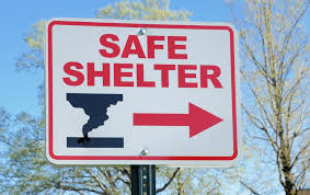 Violently rotating column of air that is in contact with both the earth's surface and a cumulonimbus cloud in the air. What To Do During A Tornado Travelers Insurance