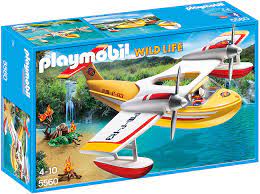 Utilizando juego jenga juguettos, los peques evolucionan motricidad fina. Playmobil Hidroavion De Extincion De Incendios 55600 Amazon Es Juguetes Y Juegos