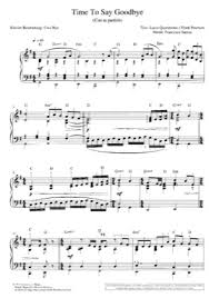 Say something, i'm giving up on you. Time To Say Goodbye Andrea Bocelli Free Piano Sheet Music Pdf