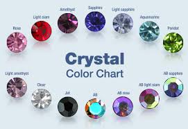 crystal color chart