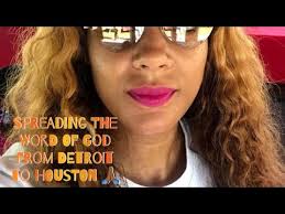 Nakia Miles-Vaughn-Teaching Bible Study from Detroit Michigan to Houston  Texas-Duncan Memorial