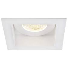 Eurofase Amigo 3 1 4 White 15 Watt Led Square Recessed Trim 81e62 Lamps Plus