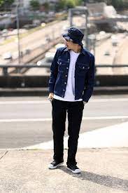 Japanese Denim Look W Bucket Hat