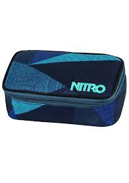 Nitro Federtasche Pencil Case Xl Fragments Blue Otto