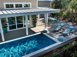 All you need is a hint of ingenuity and smart planning. Backyard With Pool Backyard With Pool Ideas Backyard Pool Deck Small Backyard Pools Backyard Pool Pool Houses