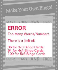 From here, all you need to do to use this bingo card template, is press the control + c buttons on your computer, and paste it into your document, by using the control + v buttons. Make Your Own Bingo