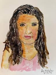 I never thought I'd be able to paint hair. Never. It always seemed like one  of those skills that was beyond me. This group and the YouTube channel has  beyond upped my