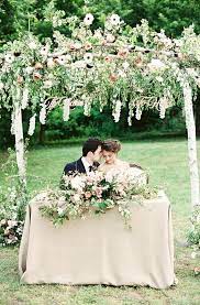 Young couple of newlyweds kissing in spring garden. Floral Garden Wedding Ideas Ridgeland Mansion Wedding 100 Layer Cake