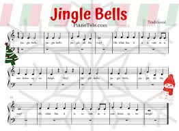 Jingle Bells Free Easy Piano Sheet Music Digital Print Pianotels Com